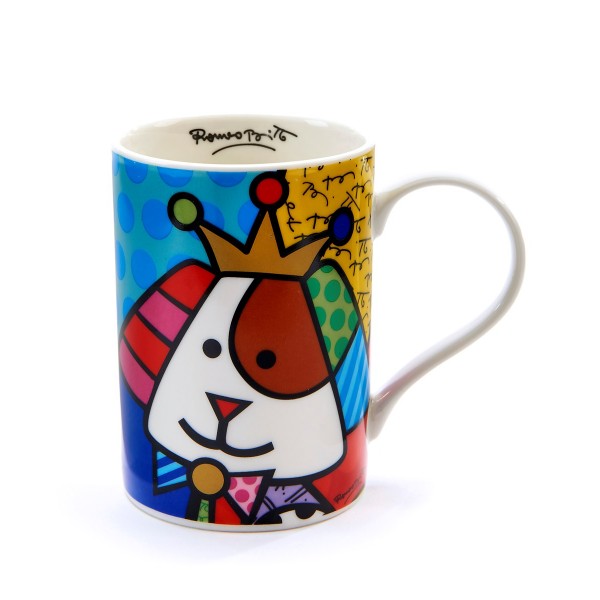 Romero Britto - Dog Royal Design Mug