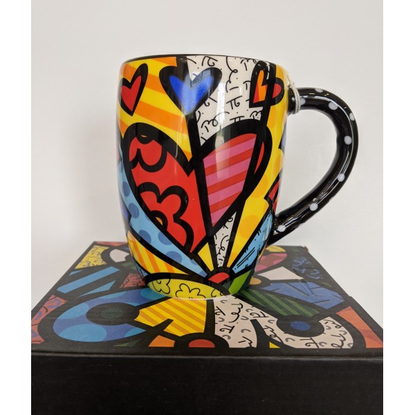 Romero Britto - Heart Mug "A New Day"