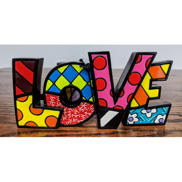 Romero Britto - Table Decor, Love