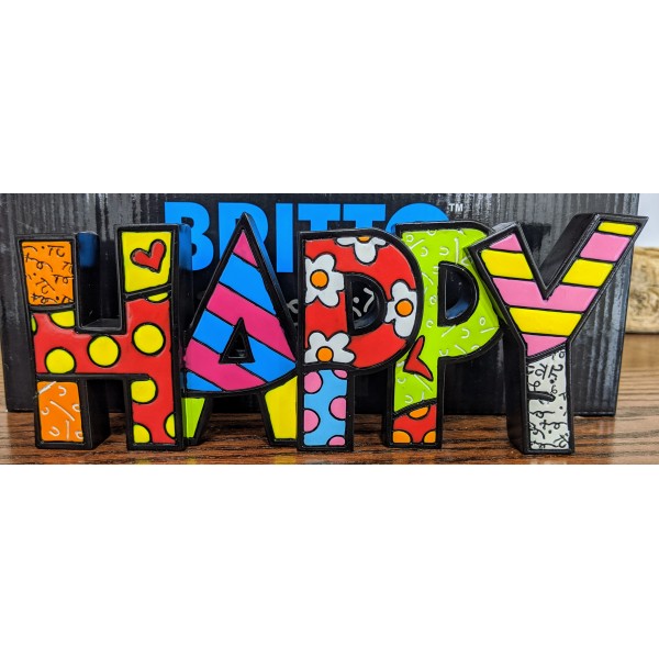 Romero Britto - Table Decor, Happy