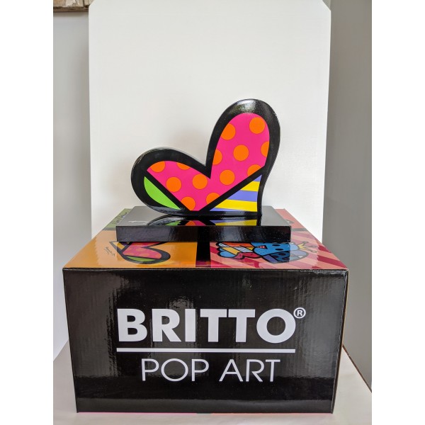 Romero Britto - FOR YOU Limited Edition Sculpture