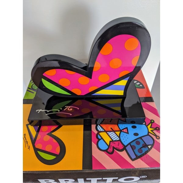 Romero Britto - FOR YOU Limited Edition Sculpture