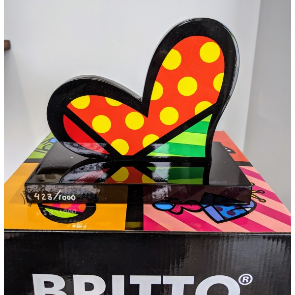 Romero Britto - FOR YOU II - Limited Edition Sculpture