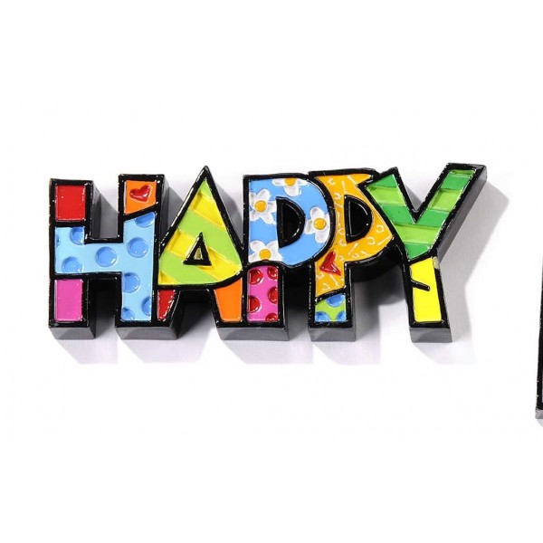 Romero Britto - Miniature Table Decor, Happy