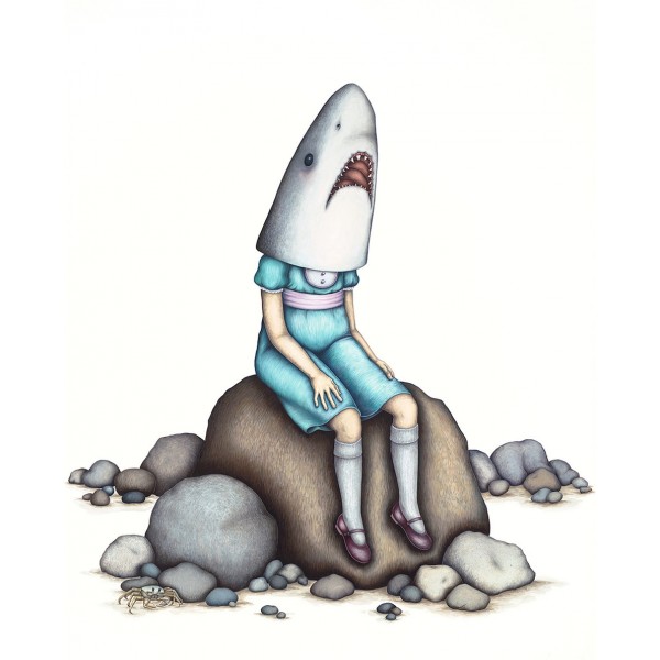 Casey Riordan - Shark Girl by the Sea - LE