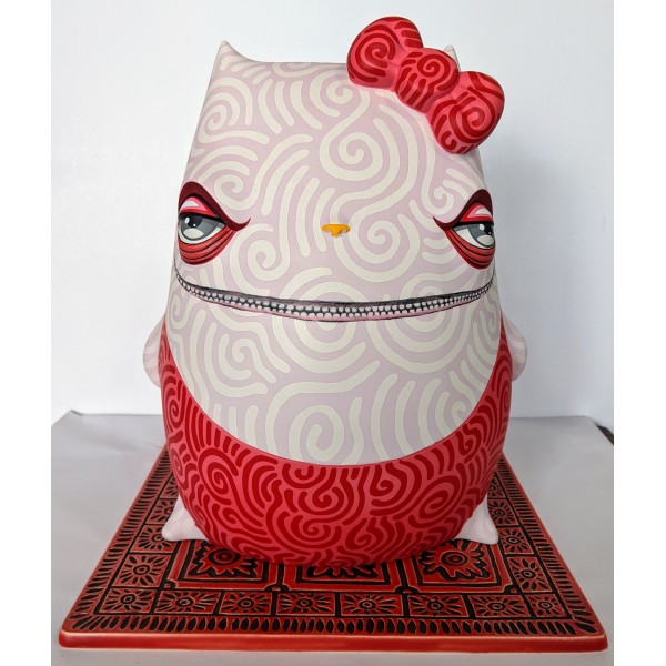 Oscar the Sculptor Cat Collection - Pink Cat - &qu...