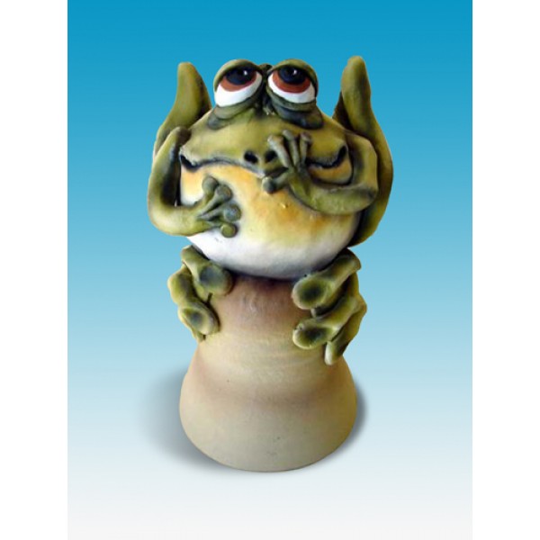 Todd Warner Animal Series Dinner Bell - Frog