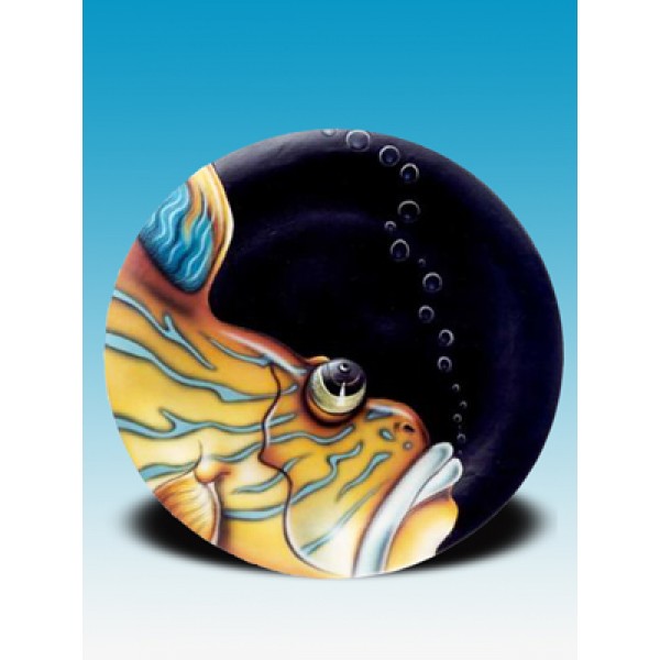 Todd Warner Plate Series - Saltwater Fish with Bub...