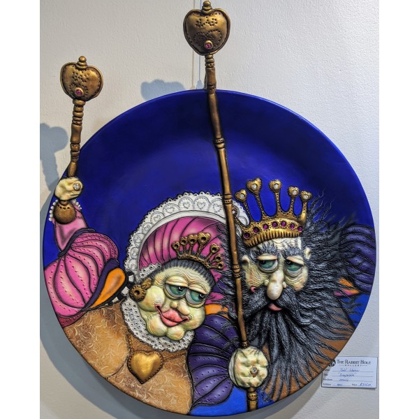 Todd Warner Camelot Series Plate - King & Quee...