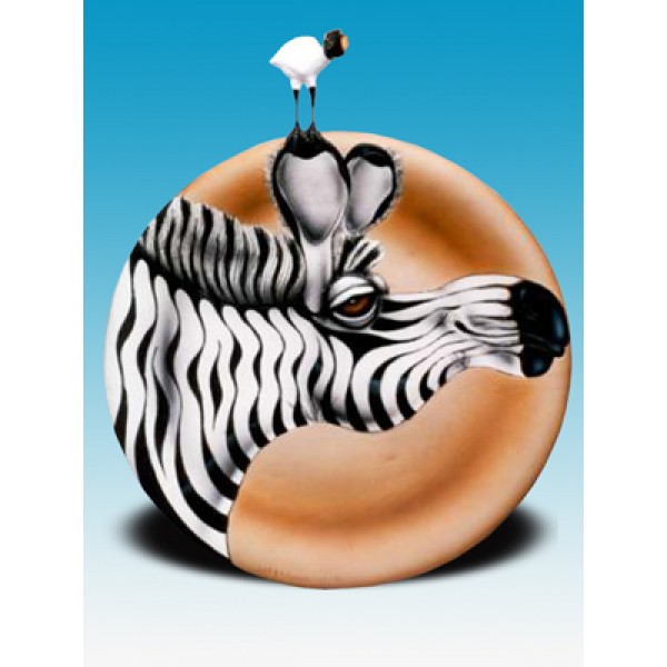 Todd Warner Plate Series - Zebra