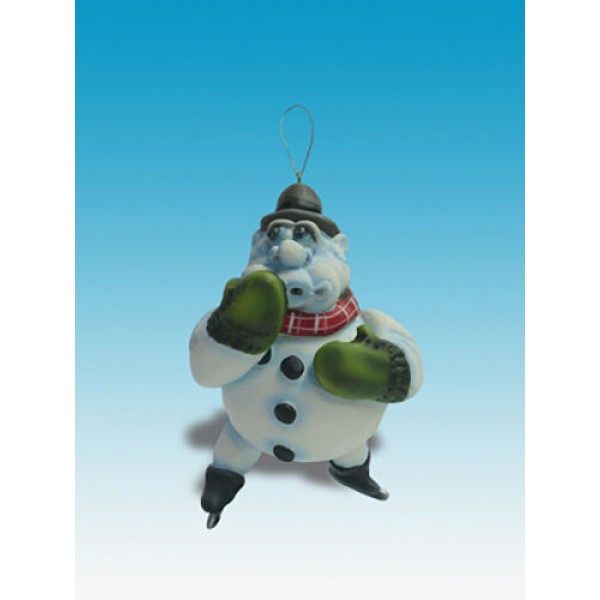 Todd Warner Christmas Ornament - Snowman